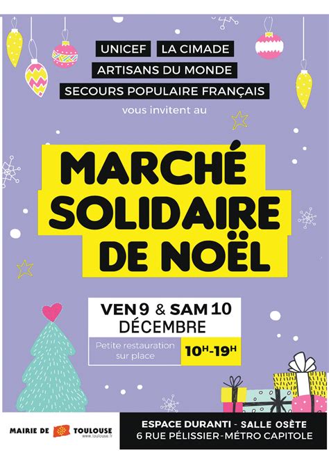 Marché de Noël Solidaire