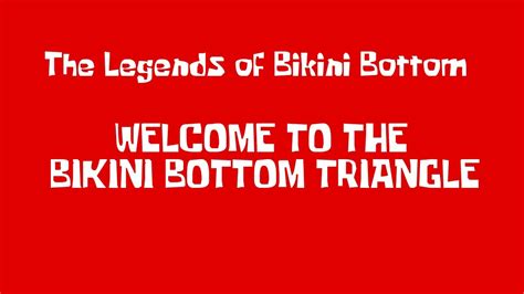 Welcome To The Bikini Bottom Triangle Soundtrack YouTube