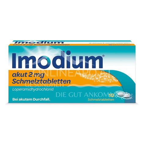 Imodium Akut Schmelztabletten Mg Schnell G Nstig Geliefert