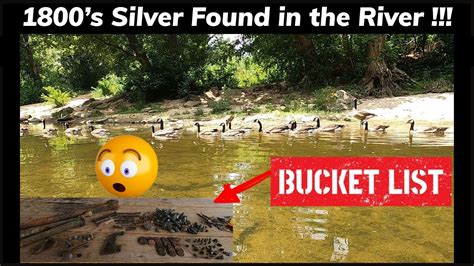 Bucket Lister S Silver Coin Found Metal Detecting In The River