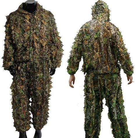 Купить Kylebooker Leaf Ghillie Костюм Лесной камуфляж Камуфляжная ...