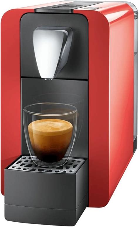 Cremesso By Benture Compact One Ii Glossy Red Cafetera De C Psulas