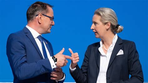 Weidel Und Chrupalla Gemeinsam An Der Spitze Der Afd