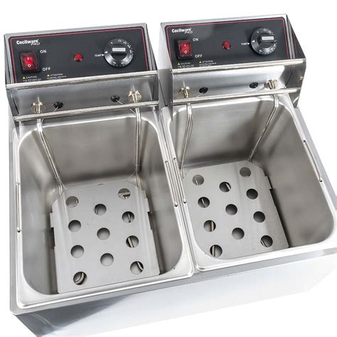 Cecilware Pro El X Countertop Electric Fryer Lb Vats V