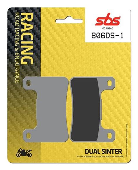 Sbs Fa379 Brake Pads Dual Sintered Racing 806ds Sr Moto Sa