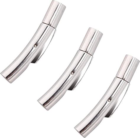 Amazon UNICRAFTALE 6 Sets Column Bayonet Clasps 304 Stainless