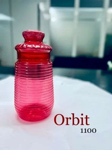 mayur transparent orbit handi jar capacity  ml size big  rs