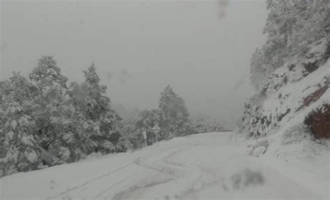 Invierno Implacable Nieve Y Fr O Asolan Chihuahua Y Provocan Cierres