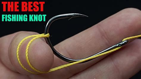 The Easiest And Strongest Fishing Knot Best For Hook With 1000