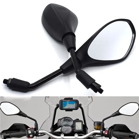 Universal 10mm Motorcycle Rearview Mirror Leftandright Rear View Mirrors