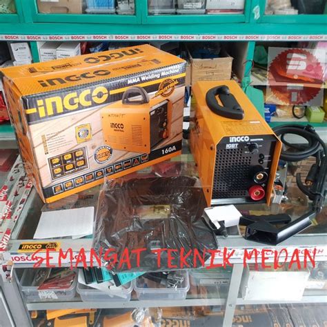 Jual INGCO MESIN TRAFO LAS IGBT INGCO 160 ING MMA 1606 ING MMA1606 Di