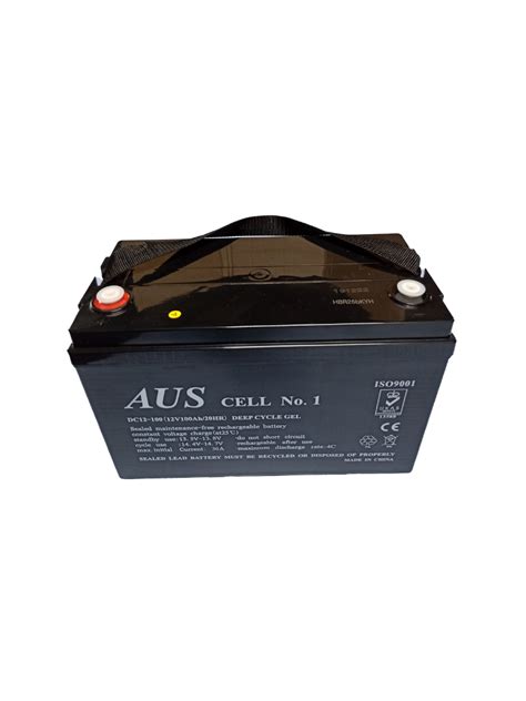 100ah Agm 12vdc Deep Cycle Lead Acid Battery