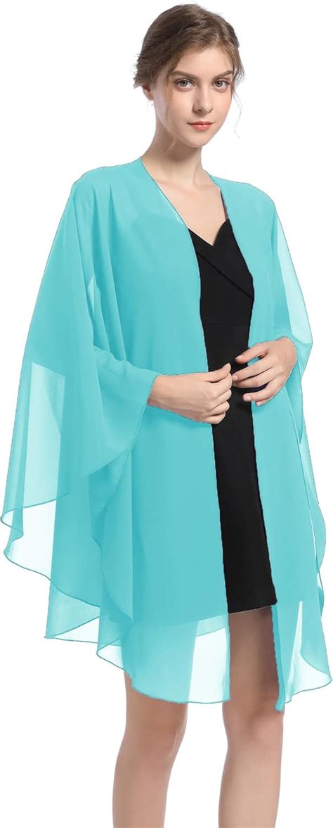 Baoqiya Chiffon Shawls And Wraps Wedding Party Shawl Scarf For Women