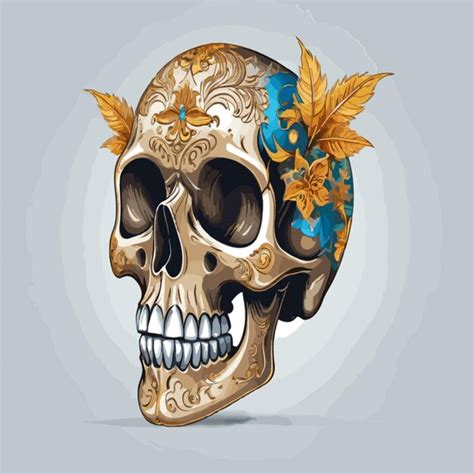 Premium Vector Skull Illustration Vector