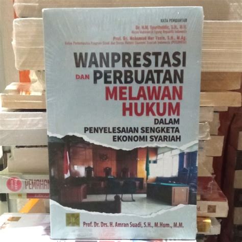 Jual Buku Pidana Wanprestasi Dan Perbuatan Melawan Hukum Prenada Media