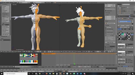 D Model Acheron Outsider Nude Vr Ar Low Poly Cgtrader