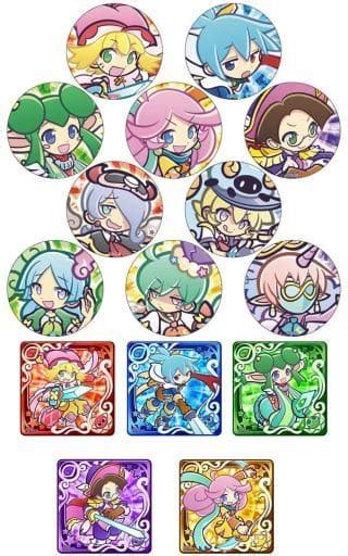 駿河屋 全10種セットbox購入特典 「ぷよぷよ トレーディング缶バッジ Vol2」（バッジ・ピンズ）