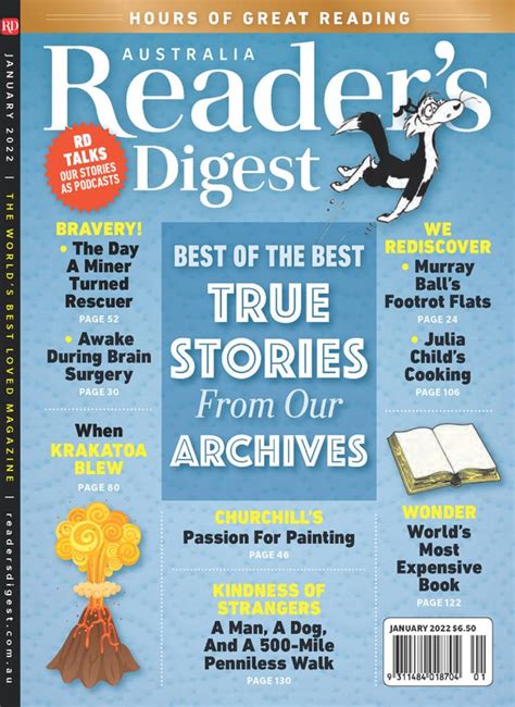 Readers Digest Australia January Digital Discountmags