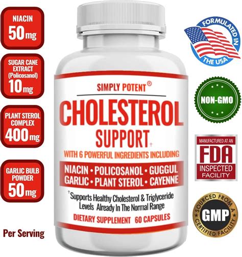 Cholesterol Lowering Supplements That Work Support Lower High Cholesterol Triglyceride Ldl