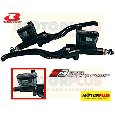 Rcb E Master Brake Pump Mm Black Rh Lh Shopee Philippines