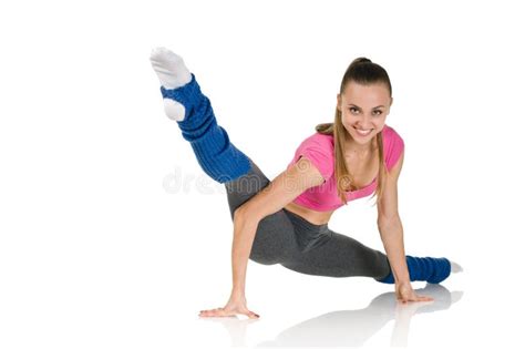 Portrait In The Splits Stock Photo Image Of Gymnastics 19625836