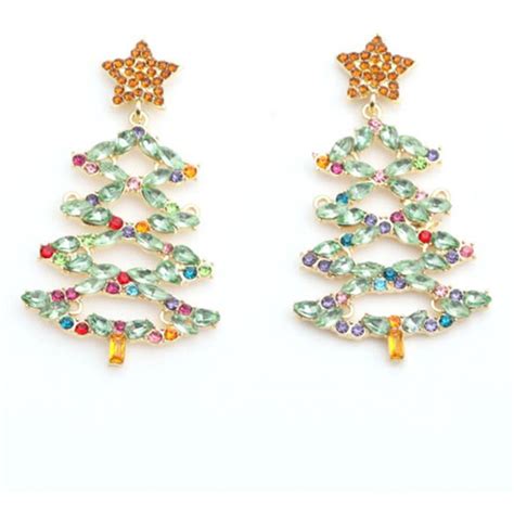 Christmas Tree Earrings