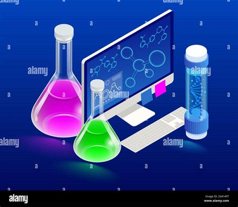 Isometric Analysis Lab Chemical Laboratory Science Research Teams In