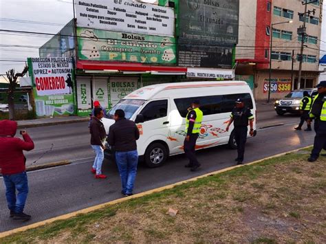 Hacen Operativo En El Carril Confinado Para El Mexib S Para Evitar