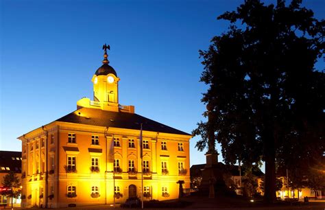 Stadtf Hrung Bei Nacht Stadt Templin