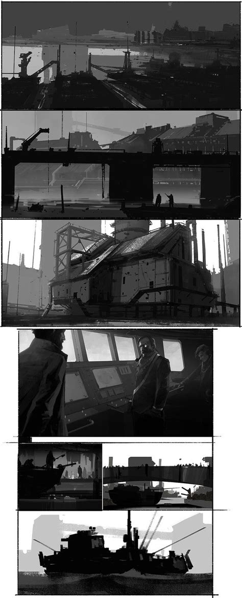 Bw Sketch Compositions Bogdan Tufecciu On Artstation At Https