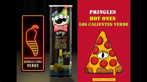 Food Review Pringles Hot Ones Los Calientes Verde Youtube