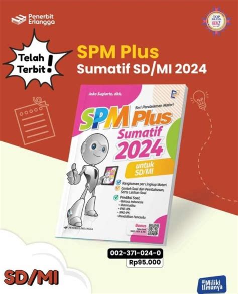 Ori Buku Spm Plus Sumatif Untuk Sd Mi Kelas Tahun Penerbit