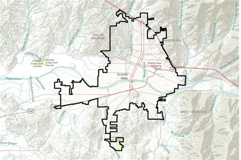 Map Of Grants Pass Oregon – Verjaardag Vrouw 2020