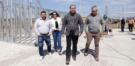 El Gobernador Gutiérrez recorrió las obras en proceso de Chocón