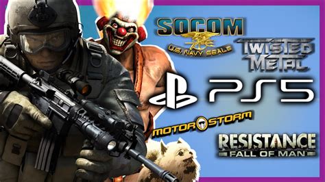 Playstation Franchises Returning On Ps5 Twisted Metal Socom