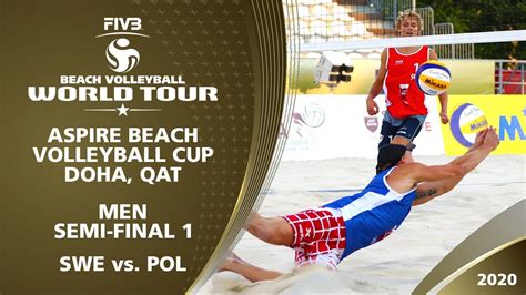 Men S Semi Final SWE Vs POL 1 Doha QAT 2020 FIVB Beach