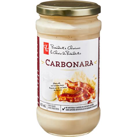 PC Carbonara Pasta Sauce | PC.ca