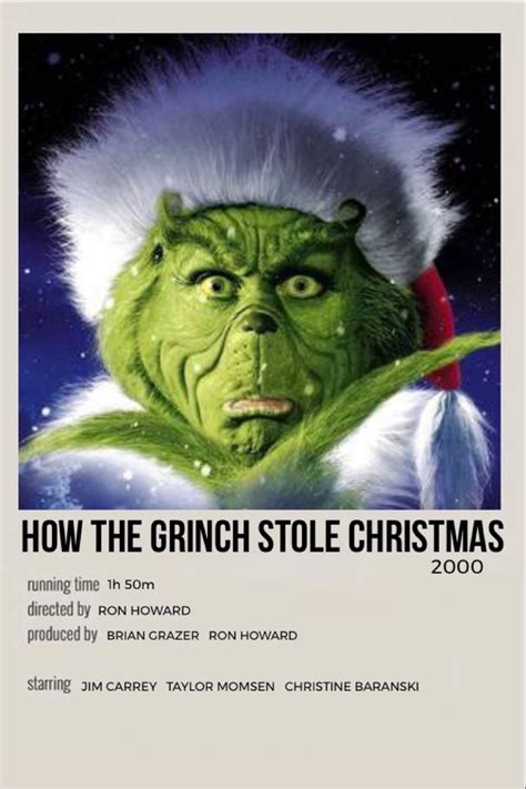 Grinch Poster Printable