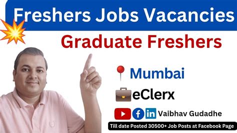 Freshers Jobs Vacancies In Mumbai EClerx Hiring Freshers Jobs In