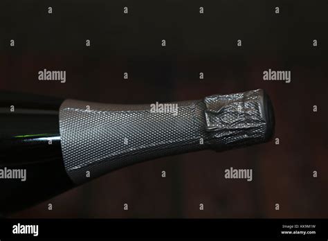 Sparkling champagne bottle Stock Photo - Alamy