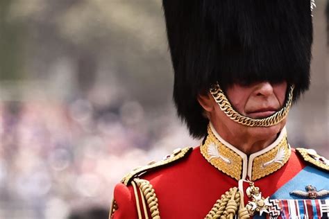 Britains King Charles Rides On Horseback At First ‘trooping The Colour