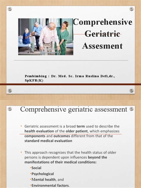 Comprehensive Geriatric Assessment Pdf Urinary Incontinence