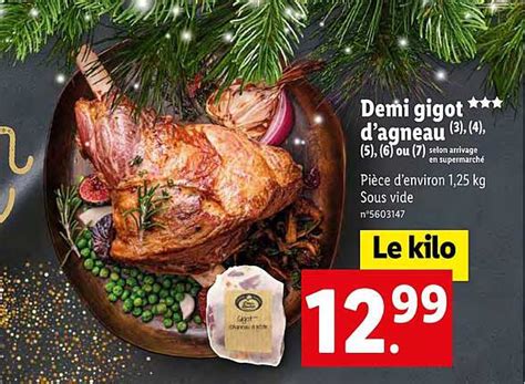 Promo Demi Gigot D Agneau Chez Lidl ICatalogue Fr