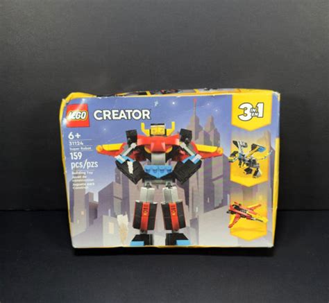LEGO 31124 Creator 3 in 1 Super Robot Building Kit 2022 - Age 7 ...