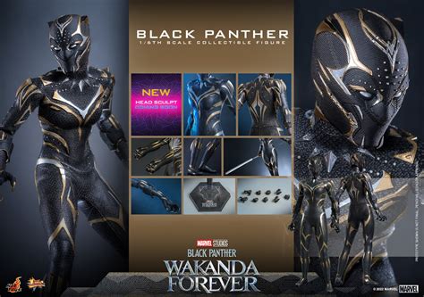 Hot Toys Revela Action Figure Da Nova Pantera Negra De Wakanda Para Sempre Universo
