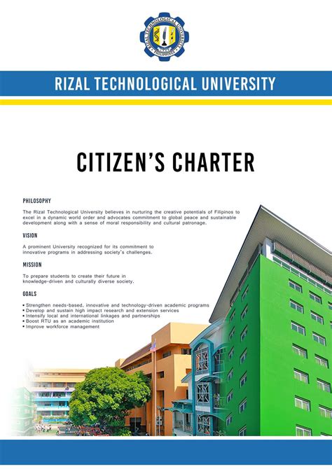 Citizen Charter of Rizal Technological University - RIZAL TECHNOLOGICAL ...