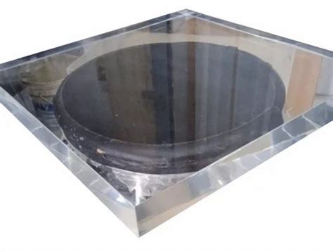 clear acrylic block sizedimension   lxw  piece