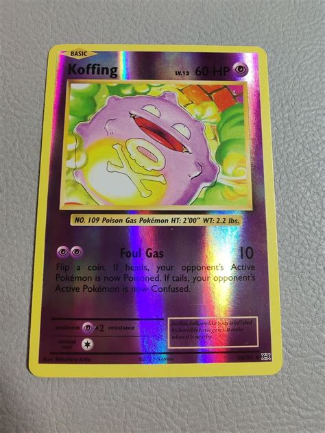 Koffing Reverse Holo LP XY Evolutions 50 108 Pokemon EBay