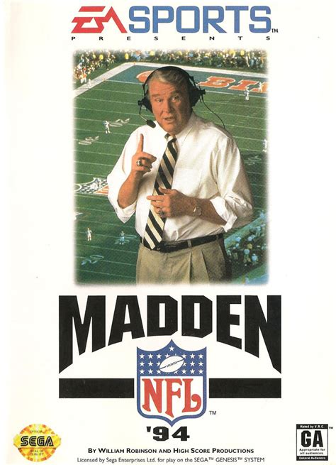 Madden NFL '94 SNES game - ModDB