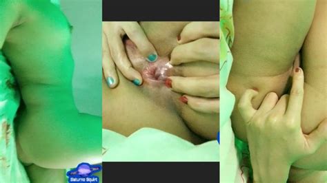 Saturn Squirt Ass Fingers Foot Fetish And Masturbation Of Her Shaved Pussy